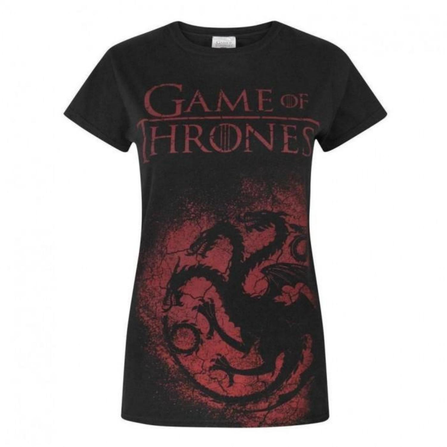 Game of Thrones Womens_Ladies Targaryen T-Shirt XXXXL