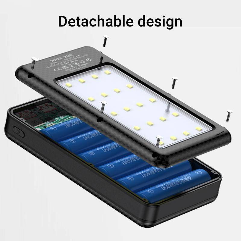 18611 Power Bank Battery Box 11W 6*18611 Power Bank Battery 6*18611 Power Bank Battery Box Holder Dual USB Accessories Holder