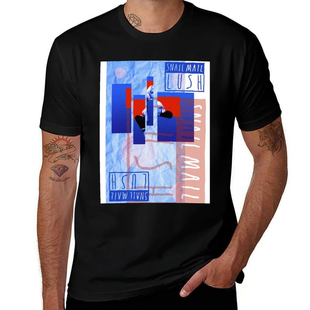 Snail Mail Band Poster Aesthetic Indie Tshirt Fashion Casual Short Sleeve Tshirt