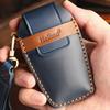 Leather Car Key Case LCD Smart Remote Cover LED Display Shell Bag for BMW G11 G12 G30 G31 G01 G02 5 7 Series X5 X7 M5 M8 M760Li