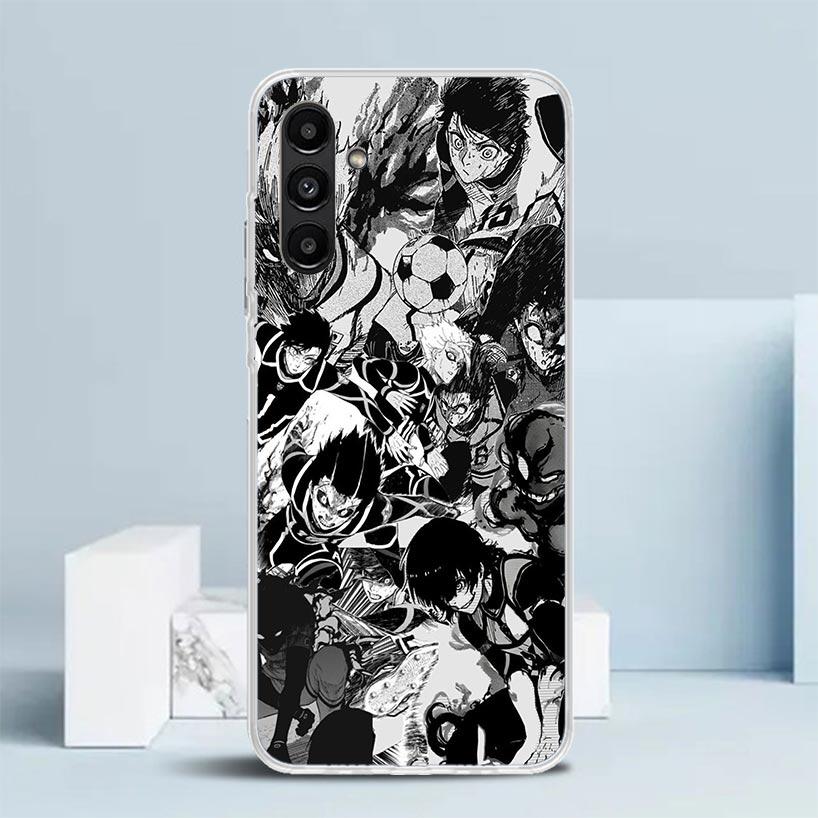 Blue Lock Football Anime Phone Case For Samsung Galaxy A17 A37 A57 A16 A15 A14 A13 A56 A55 A54 A53 A36 A35 A34 A33 A26 A25 A24 A
