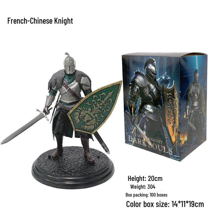 Dark Souls 3 Farron Undead Legion Knight Figure - Trendy Desktop Ornament Model.