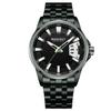 Herrenuhr, Massives Armband, Perfekte Quarz