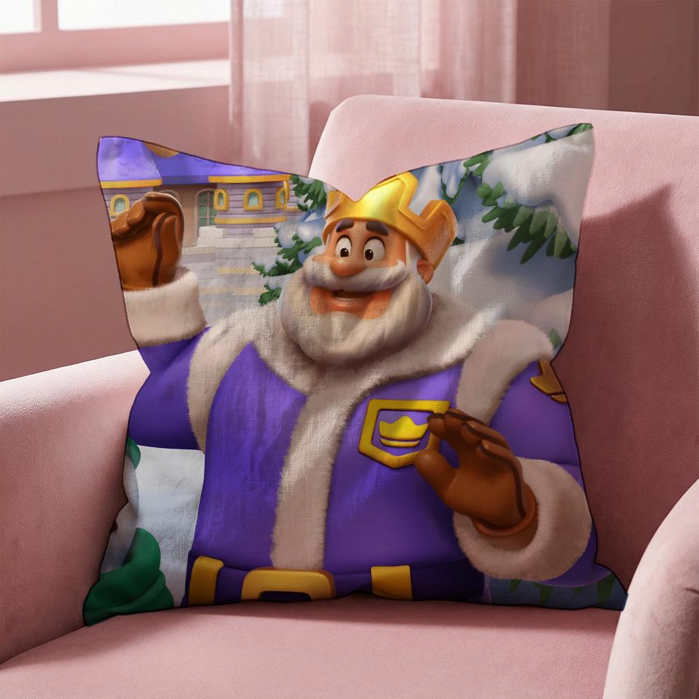 Royal Match Cushion Cover Multi-Scene Pillow Cover for Home & Car - Reversible, Soft & Durable for Daily Use