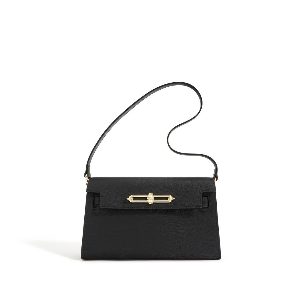 Cowhide Women's New Niche High-end Texture Versatile Portable Fashion Shoulder Crossbody Armpit Bag