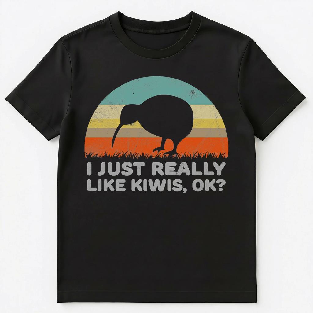 Funny I Just Really Like Kiwis Ok Unisex T-Shirt