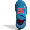 Adidas Faito EL Kids Sneakers Unisex Solar Blue Silver Metallic Lucid Red 20.0 cm