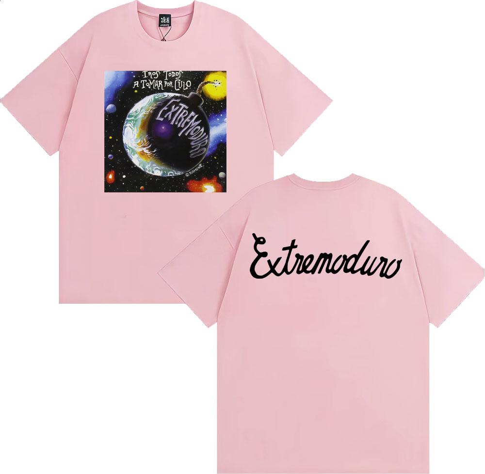 EXTREMODURO Tour Springsummer New Fashion Printed T Shirt Unisex Hip Hop Punk Street Tshirts Casual Cotton Short Sleeve Top