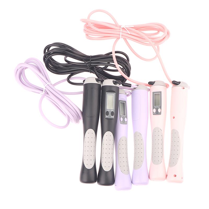 2.8M Digital Counting Jump Rope With Non-Slip Handle Adjustable Skipping Rope Jumping Rope With Counter For Kids Adults