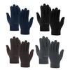1 Pair Winter Polar Fleece Gloves Men Women Warm Outdoor Cycling Driving Gloves Windproof Non-Slip Soft Thickened Gloves
