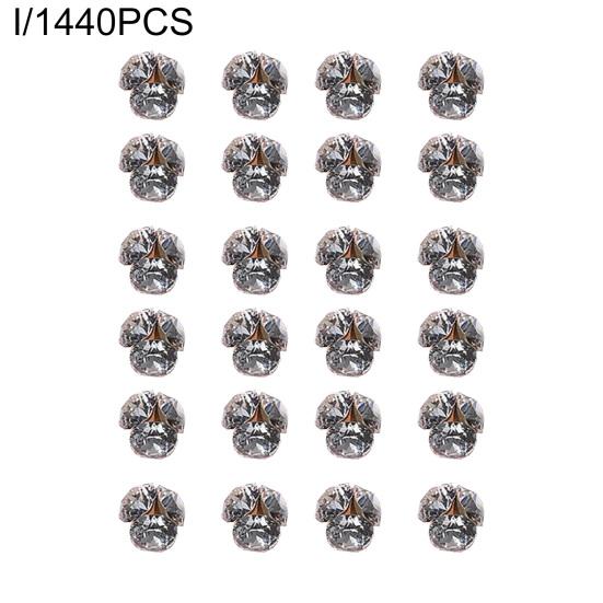 Zarif Tırnak Süsleme Sivri Taban Cam DIY