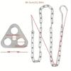 Portable Camping Gear and Equipment Detachable Outdoor Barbecue Tripod Hanging Rack Campfire Cooking Accessories Set