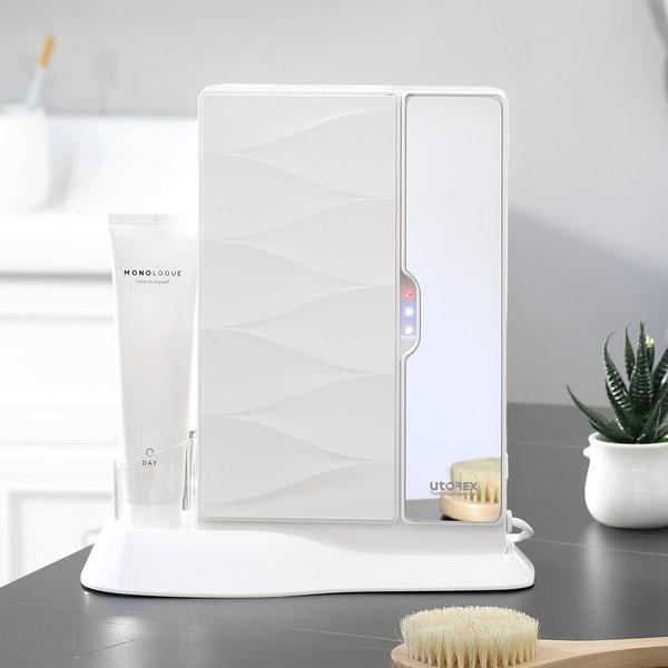 Utorex Heating Care Double door toothbrush sterilizer, UTQ-3000W, White