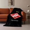 Spartak Moscow Logo Design print blanket soft and cozy perfect for the living room bed sofa or a nap,gift