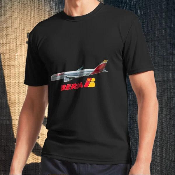 Men s and Women s T-shirts IBERIA Spain Airline S