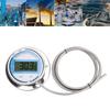 Digital Thermometer with 2M Threaded Probe Stainless Steel Temperature Meter for Cooking Stove Pipe Industrial Use -50 To 200 Celsius 