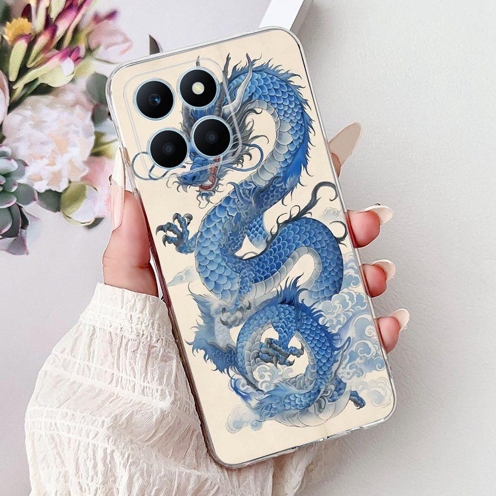For Huawei Honor X6a Case Cute Animals Soft Silicone Phone Cases For Honor X 6A 6B X6a X6b HonorX6a Cover Ultra-thin TPU Housing