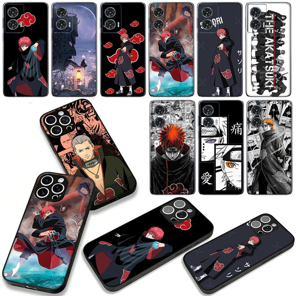 Phone Cover for Xiaomi Redmi 15C 15 A4 A5 9A 9T 10A 10C 9C NFC Note 11 9 10 Pro 8TCase Sasori Pain Akatsuki Narutos Casing