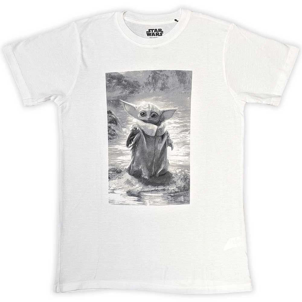 The Unisexdalorian Grogu BW Tee TShirt Unisexs L