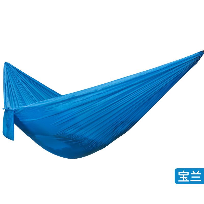New Outdoor Hammock Camping Equipment, Hanging Chair, Single Person Parachute, Nylon Spinning, Leisure Floor Mat,