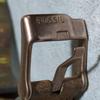 Used 00s [FOSSIL] Big Tick/BG-2194/Leather Band/Y2K/Genuine Leather/Archive/Vintage/Fossil