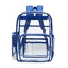 Large Capacity Waterproof Transparent PVC Backpack for Students and Travelers