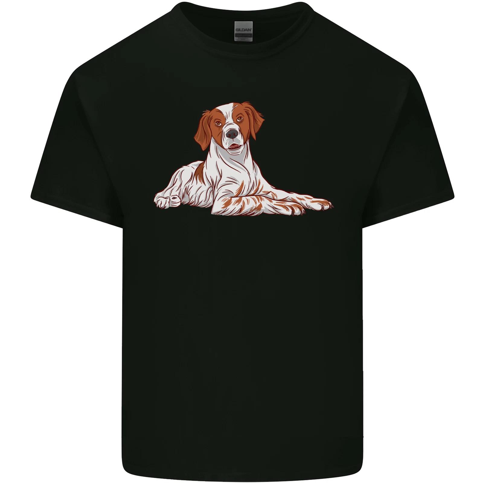 A Epagneul Breton Dog Kids T-Shirt Childrens 3XL