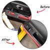 WO-For Toyota Supra GR A90 - Soft Carbon Fiber Car Door Armrest Window Switch Panel Sticker Trim Parts (RHD)