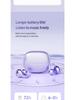 M108 Wireless Bluetooth Ear Clip Earbuds with Noise Cancelling and Extended Battery Life