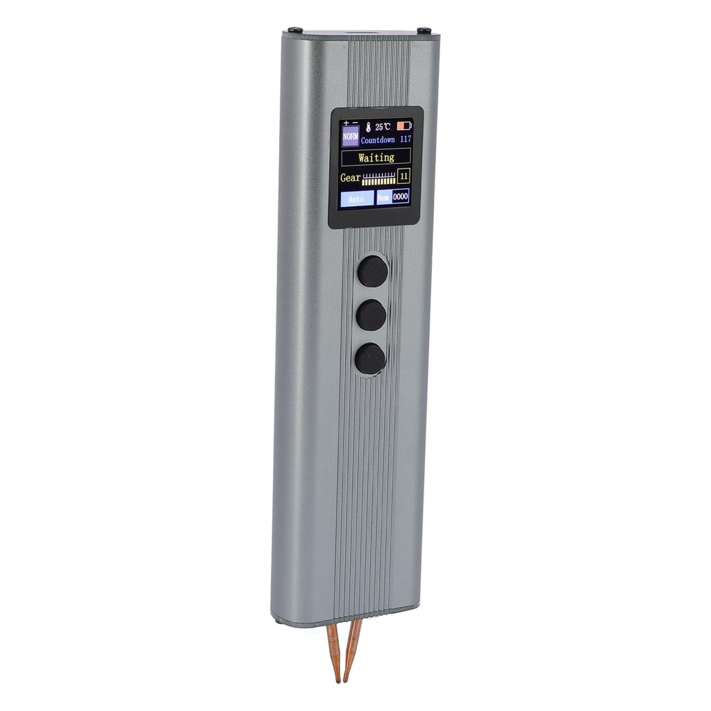 Portable Spot Welder 2200mAh Handheld Spot Welding Machine Aluminum Alloy Miniature Welding Machine