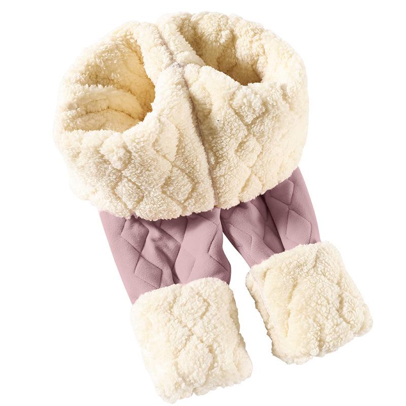 Women's High-Waist Fleece-Lined Leggings - Ultra-Thick Cashmere Winter Pants