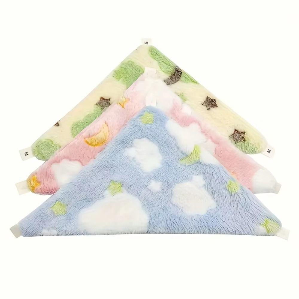 New Hanging Small Pet Cage Breathable Flannel Velvet Pet Hammock Warm Hamster Cage for Sugar Glider Parrot Hamster