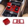 Real Carbon Fiber Car Center Control Shift Panel Frame Decorative Sticker For Range Rover Vogue L460 2025 2025 Car Accessories