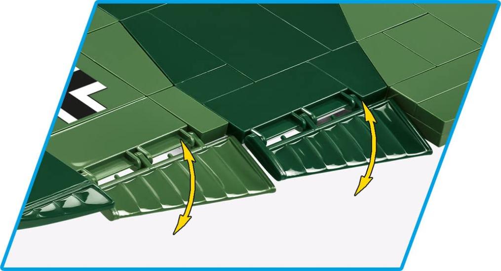 Cobi Historical Collection #5733 Junkers JU-88 (German Army) 132 scale