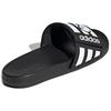 adidas Neo Adilette Comfort Adj Gul Korskärning Svart Vit Unisex Tofflor 'Svart Vit' FY3037