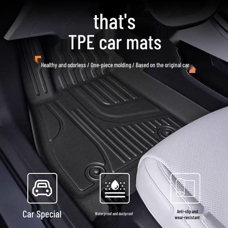 Geely Xingyuan TPE Car Floor Mats for Youth Edition Exploration, Non-Full Coverage Carpet Set