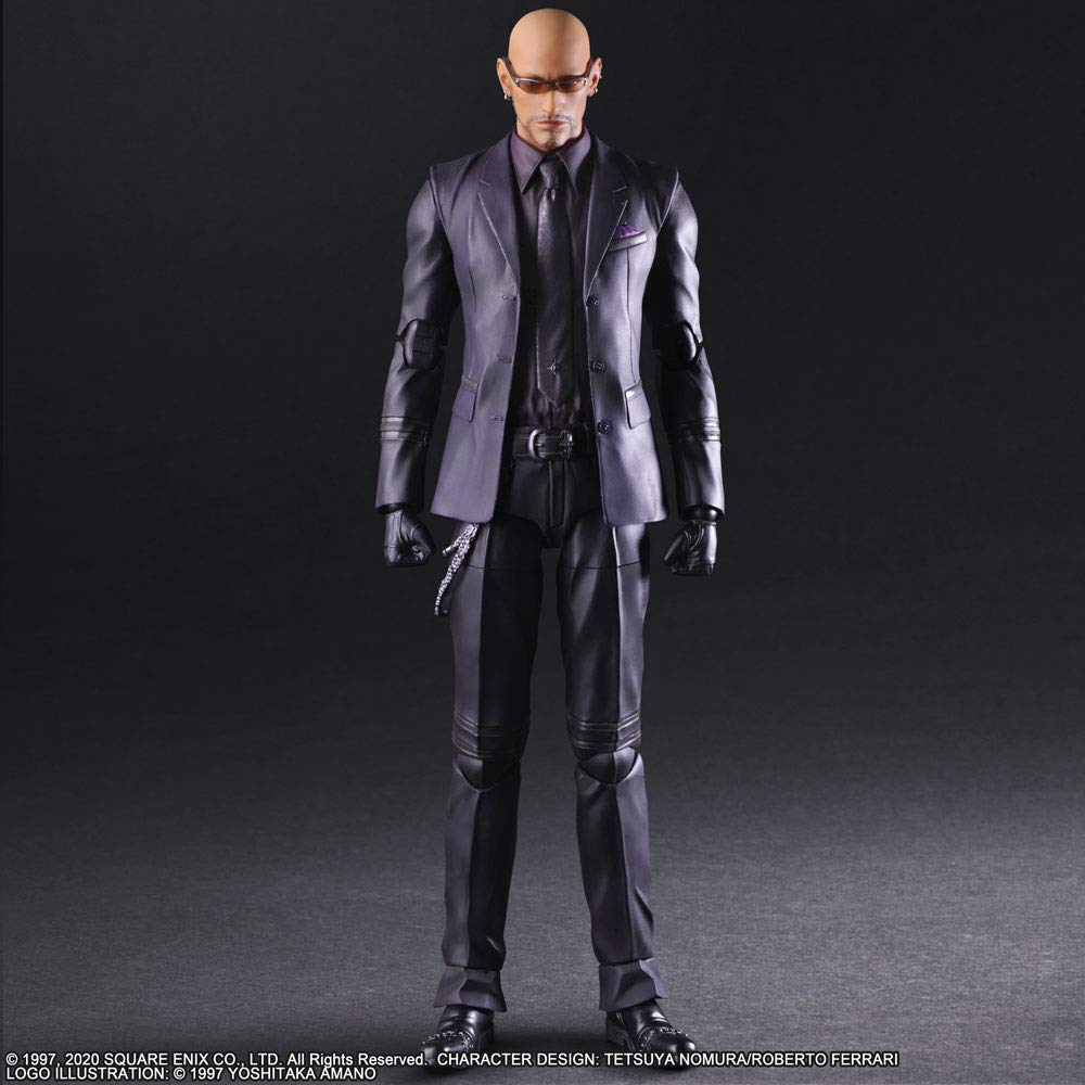 Final Fantasy VII Remake PLAY ARTS Kai Rude PVC Painted Action Figure