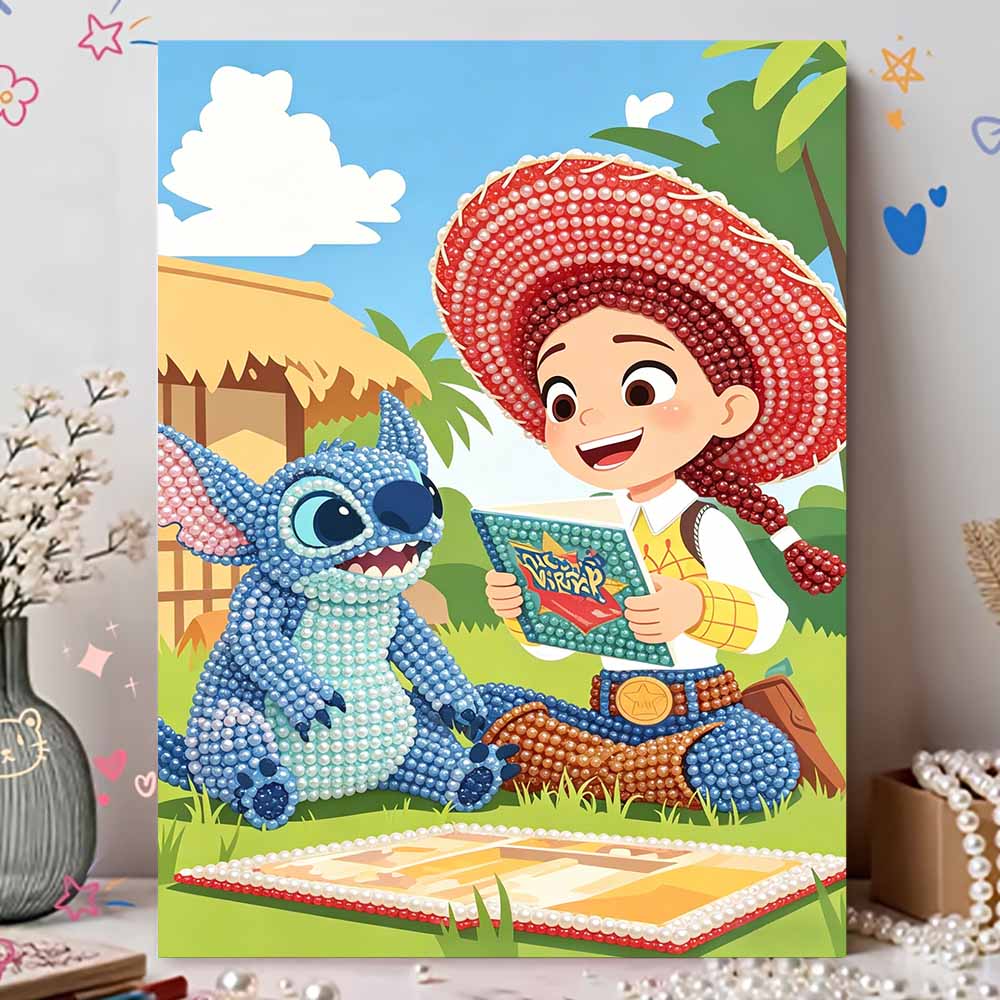 Disney Pearl Painting Toy Story Trish Art Kit Adult Beginner Home Wall Decor Special Shape