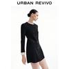UR2026 Women's Contrast Knit Mini Dress