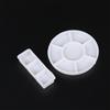 33Pcs/Set Dollhouse Miniature Trays Plates Doll Mini Food White Dishes Tableware