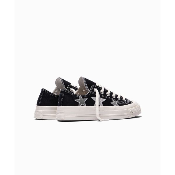 Converse Chuck 70 X Star Print Low Top Canvas Sneakers Unisex sneakers Black A24220C