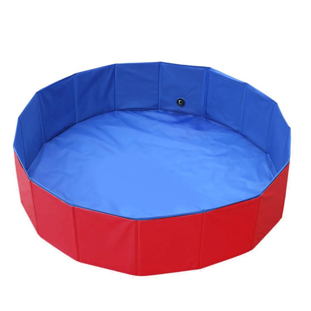 Piscina Portatile per Cani Vasca da Bagno Pieghevole per Animali Domestici Piscina da Bagno per Bambini e Cani da Interno ed Esterno Piscina Rigida per Cani per Rinfrescarsi