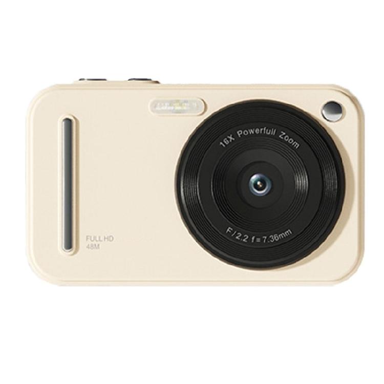 Mini CMOS Digital Camera 48MP Auto Focusing 2.4Inch Display Shockproof Photos and Video For Kids Beginner Creative