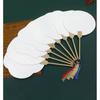 JINGRUIXIANG DIY Marbling Blank Round Fan Set