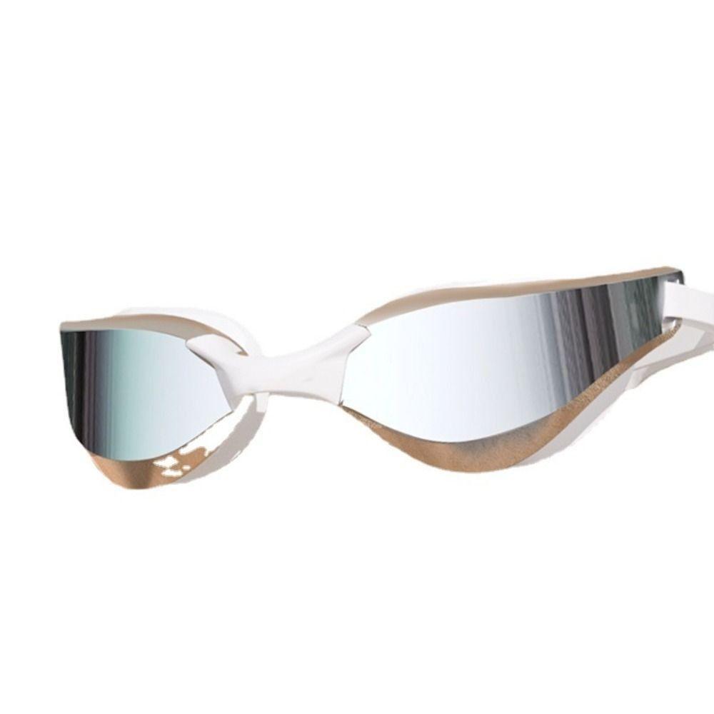 Adjustable HD Wide-Angle Swim Goggles UV Protection Nose Bridge Swim Goggles  Diving