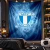 Gobelin wiszący na ścianę z nadrukiem Malmö FF Tkanina do salonu sypialni Dekoracja domu
