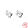 Sale Stylish Jewelry Sterling Color Multiple Styles Zircon Stone Earrings Girl Daily Wear Dating Sleek Simple Earrings Birthday Voguish