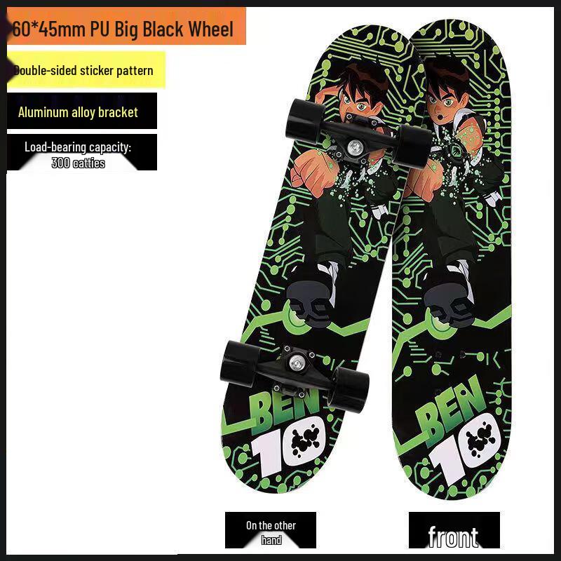 Детский скейтборд Dixiang с динозаврами