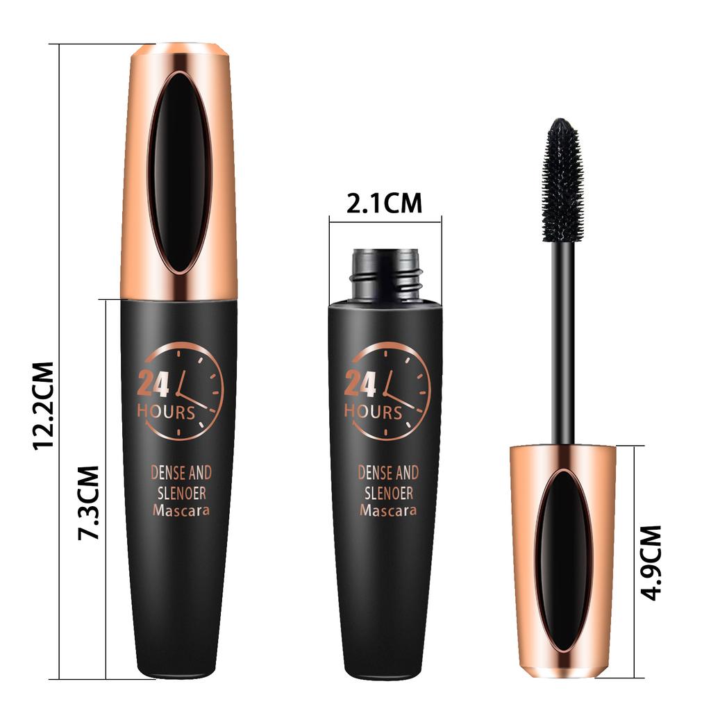 1PC Black Mascara Lengthens Eyelashes Waterproof Long-lasting 8D Mascara Lash Extension Cosmetics Makeup