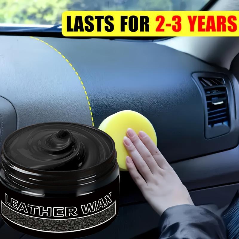Multipurpose Automotive Plastic Repair Wax - Interior and Exterior Scratch Repair Polish with Long-Lasting Protection (2-3 Years